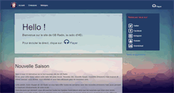 Desktop Screenshot of gbradio.fr
